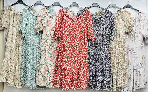 Sukienka damskie 5378 Mix kolor Standard (towar polskie)