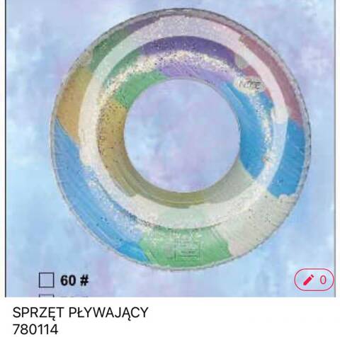 SPRZĘT PŁYWAJĄCY 780114 1 KOLOR STANDARD