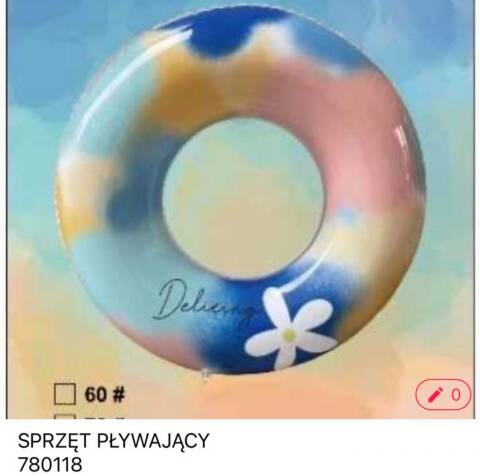 SPRZĘT PŁYWAJĄCY 780118 1 KOLOR STANDARD