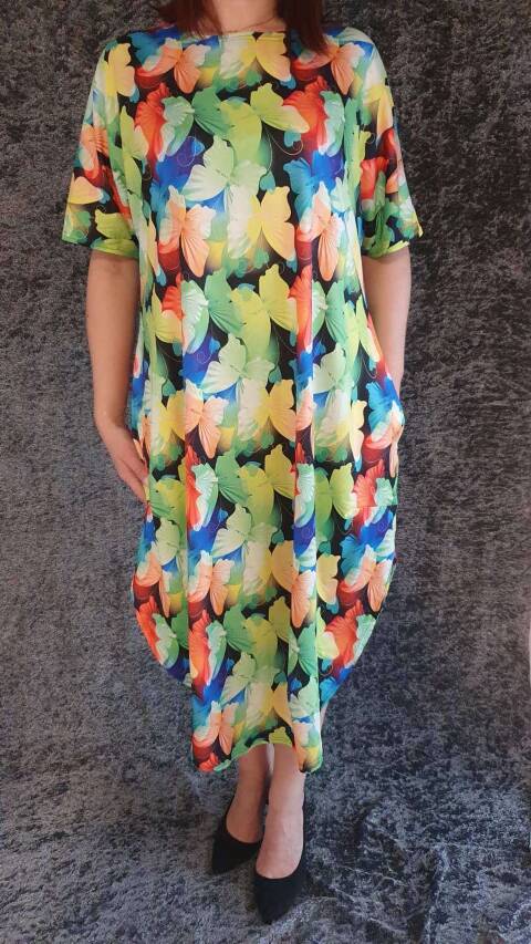 Sukienka damskie 5586 Mix kolor Standard (towar polskie) 1