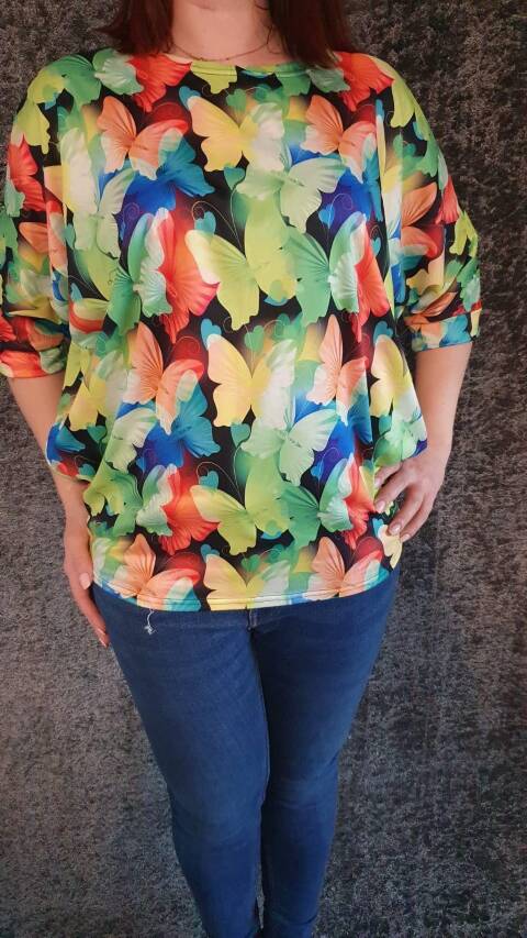 Bluzka damskie 5592 Mix kolor Standard (towar polskie) 1