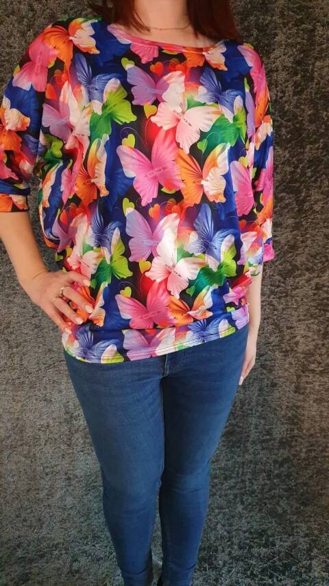 Bluzka damskie 5595 Mix kolor Standard (towar polskie) 1