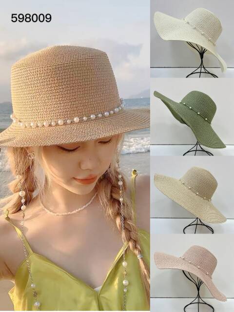 Kapelusze damskie 598009 Mix kolor Standard