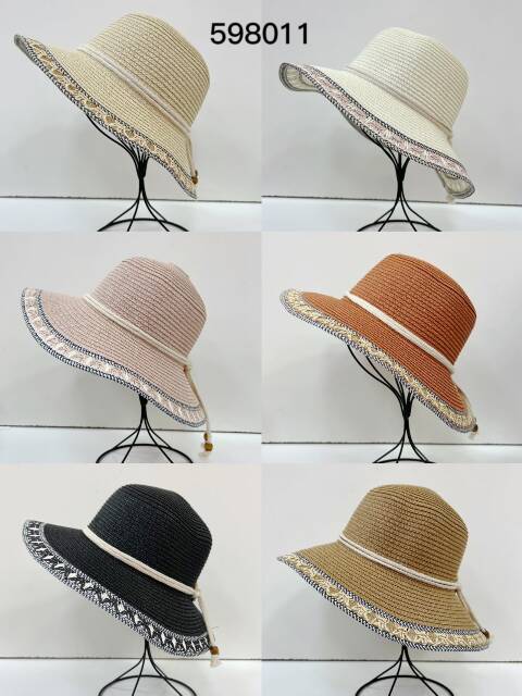 Kapelusze damskie 598011 Mix kolor Standard 1