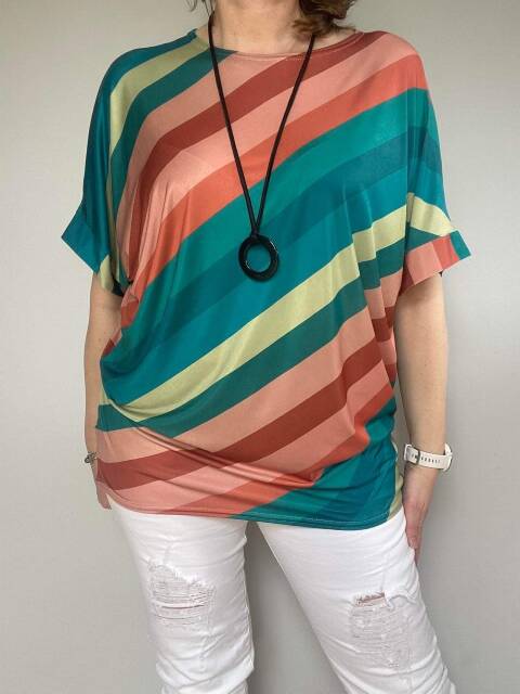 Bluzka damskie 5768 Mix kolor Standard (towar polskie)