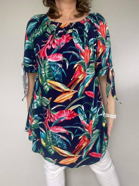 Tunika damskie 5777 Mix kolor Standard (towar polskie)