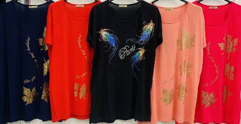 Bluzka damska 5844 Mix kolor Standard