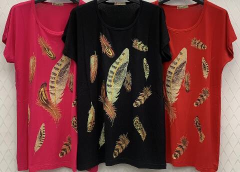 Bluzka damska 5847 Mix kolor Standard