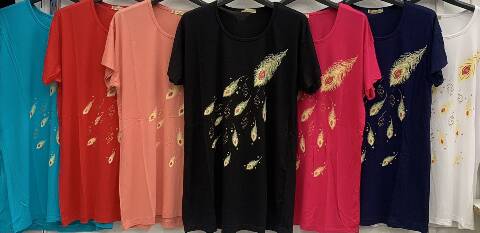 Bluzka damska 5848 Mix kolor Standard