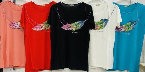 Bluzka damska 5849 Mix kolor Standard 1