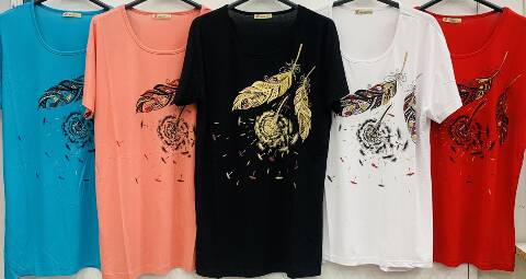 Bluzka damska 5850 Mix kolor Standard