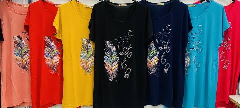 Bluzka damska 5851 Mix kolor Standard 1