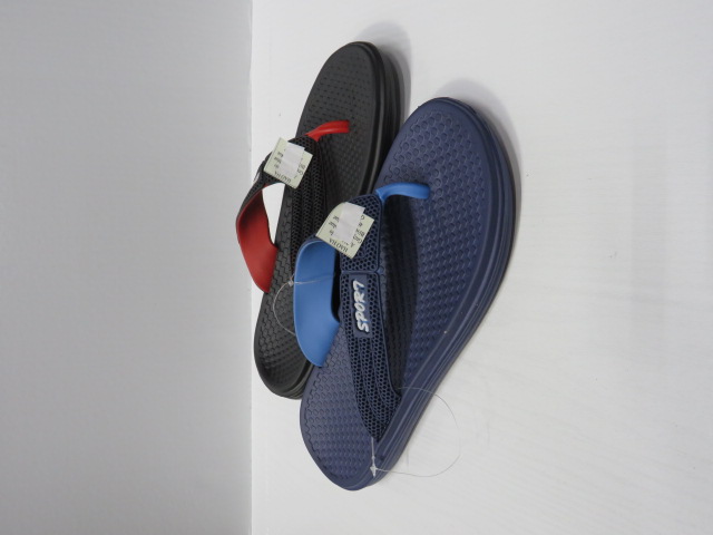 Klapki Męskie A-208 GREY/BL.BLACK-BLUE/BLACK-RED/NAVY-BLUE 40-45  1