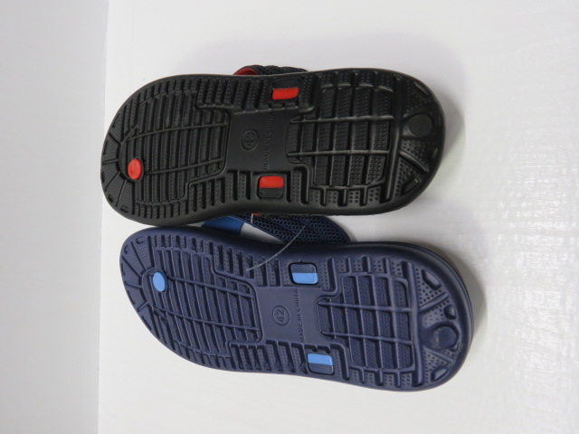 Klapki Męskie A-208 GREY/BL.BLACK-BLUE/BLACK-RED/NAVY-BLUE 40-45  2