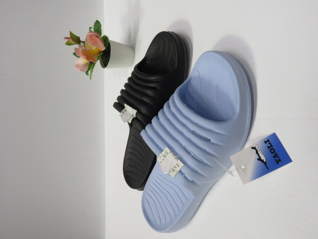 Klapki Damskie AYL-805 BLACK/NAVY/PINK/BLUE 37-42 1