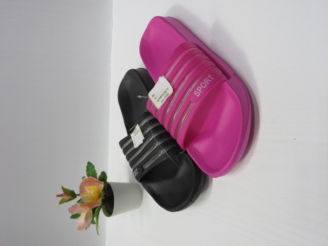 Klapki Damskie A-7073 PINK/PURPLE/BLACK/NAVY 36-41