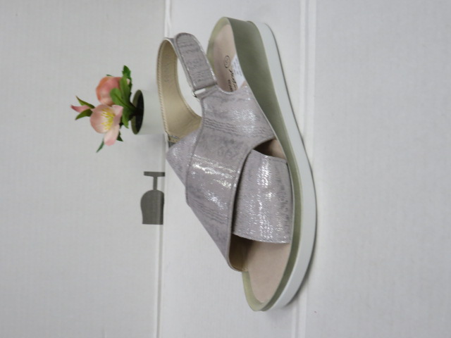 Sandały damskie 0637 SILVER 36-41
