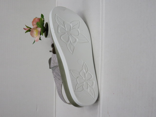 Sandały damskie 0637 SILVER 36-41 2