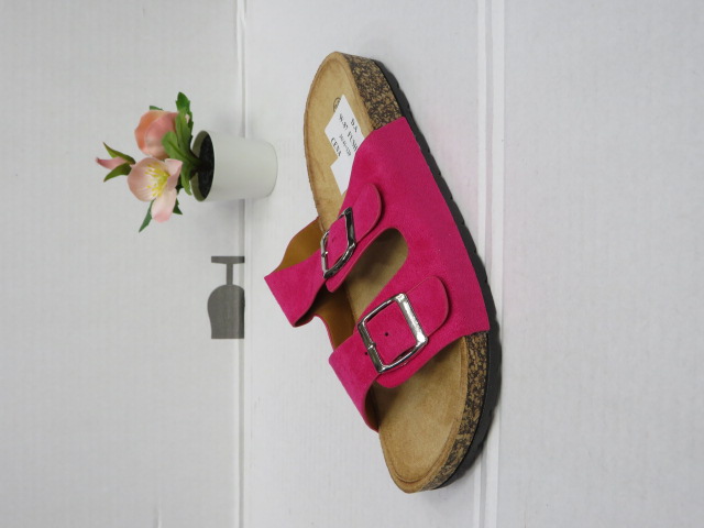 Klapki Damskie W-87 FUSHIA 36-41