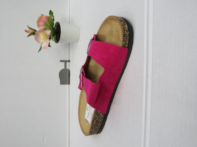 Klapki Damskie W-87 FUSHIA 36-41 1