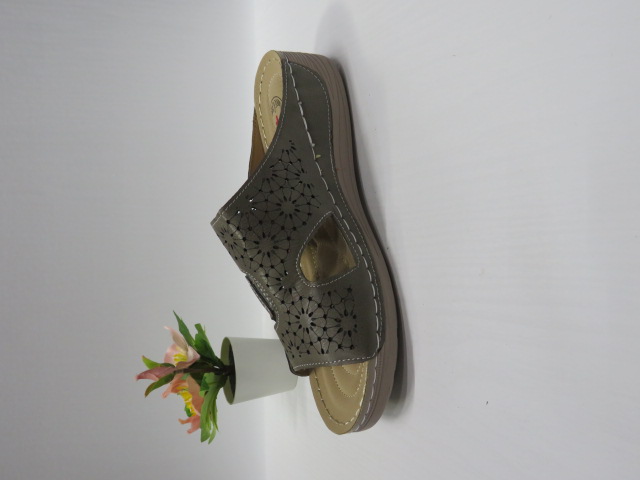 Klapki Damskie DJ31-6 GREY 39-43 1