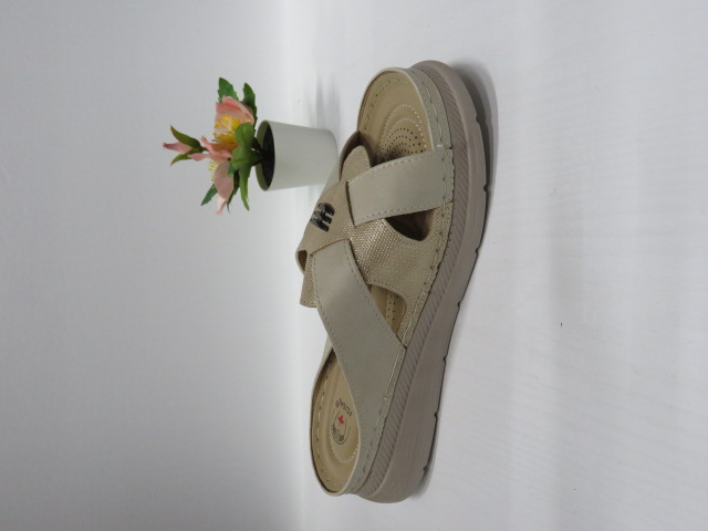 Klapki Damskie DT21-2 BEIGE 39-43 1