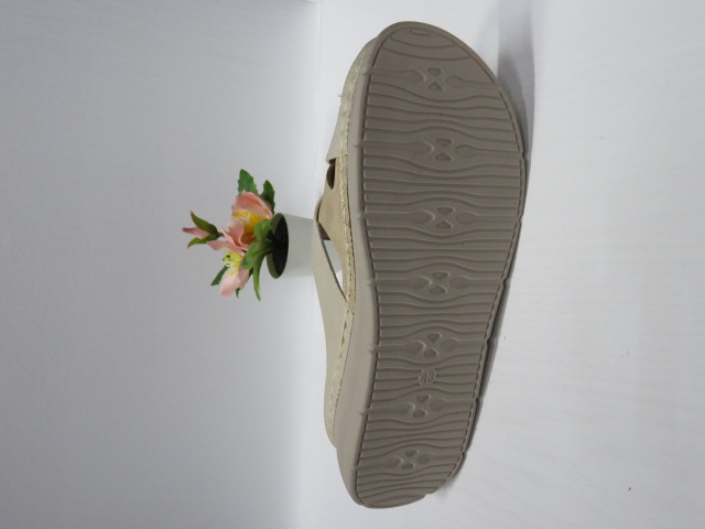Klapki Damskie DT21-2 BEIGE 39-43 2