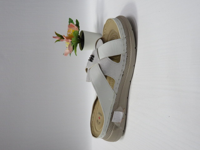 Klapki Damskie DT21-2 WHITE 39-43 1