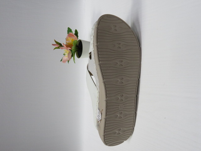 Klapki Damskie DT21-2 WHITE 39-43 2