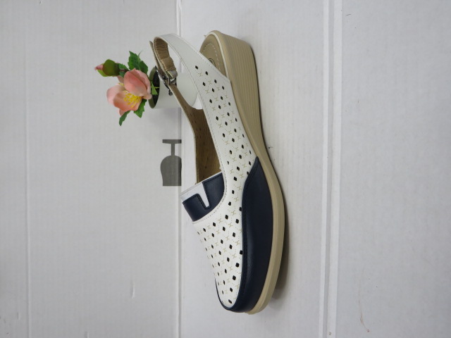 Sandały damskie DJ33-1 WHITE/BLUE 39-43 1