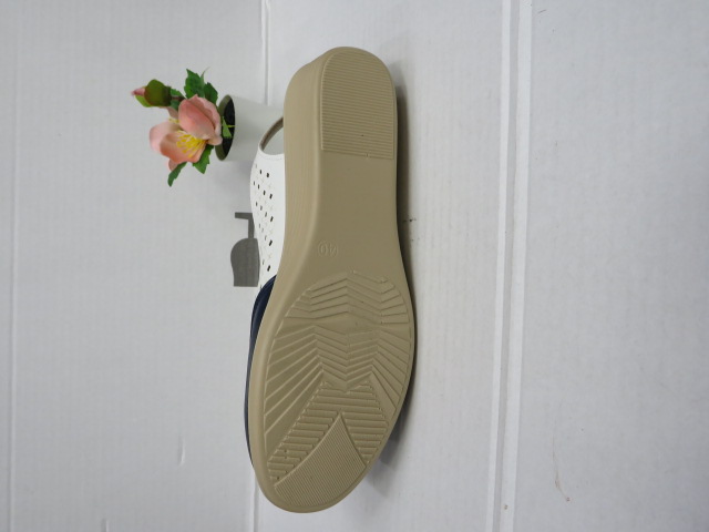 Sandały damskie DJ33-1 WHITE/BLUE 39-43 2