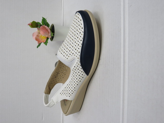 Sandały damskie DJ33-2 WHITE/BLUE 39-43