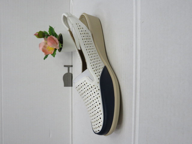 Sandały damskie DJ33-2 WHITE/BLUE 39-43 1