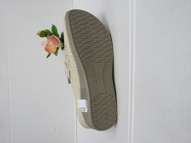 Klapki Damskie DJH1-2 BEIGE 39-43 2
