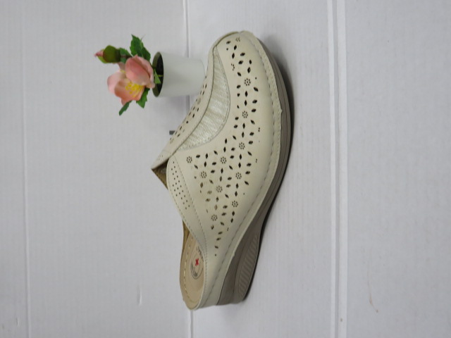 Klapki Damskie DHJ1-1 BEIGE 36-41