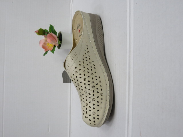Klapki Damskie DHJ1-1 BEIGE 36-41 1