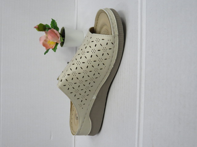 Klapki Damskie DJH1-6 BEIGE 39-43 1