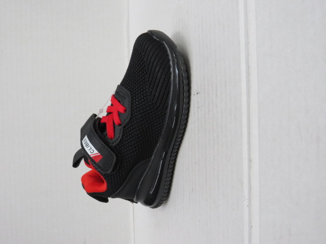 Buty Sportowe Dziecięce E133-1 BLACK/RED 26-31