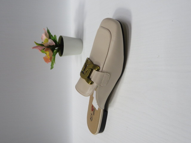 Klapki Damskie 456-2A BEIGE 36-41 1