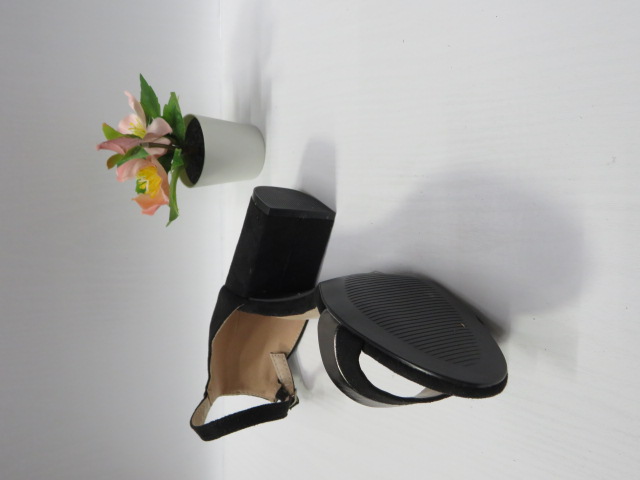 Czółenka damskie QL-110 BLACK 36-41 2