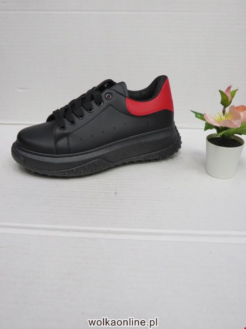 Sportowe Damskie H2131 BLACK/RED 36-41