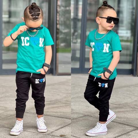 Komplet chłopięcy 7066 1 kolor 3-10