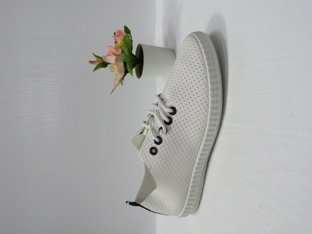 Trampki damskie 2182 WHITE/BLACK 36-41
