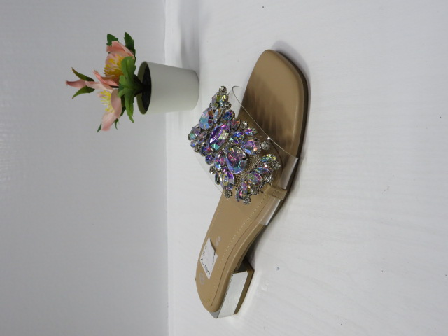 Klapki Damskie BY006 KHAKI 36-41