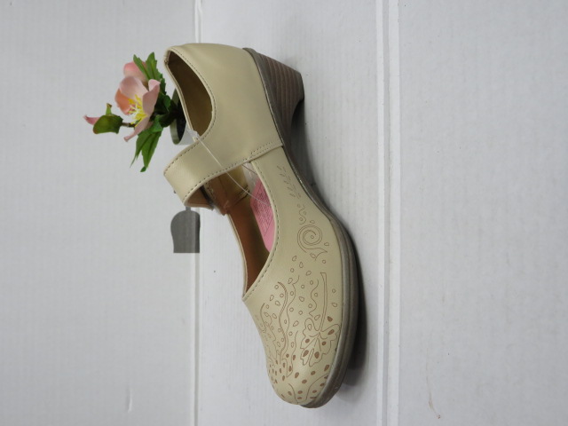 Półbuty Damskie DL1158 BEIGE 36-42 1