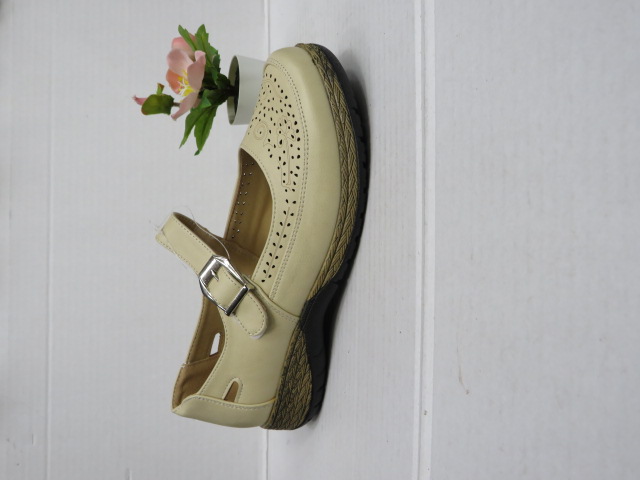 Półbuty Damskie FE6238 BEIGE/WHITE 36-42