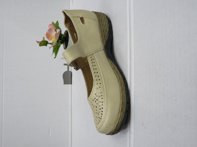 Półbuty Damskie FE6238 BEIGE/WHITE 36-42 1