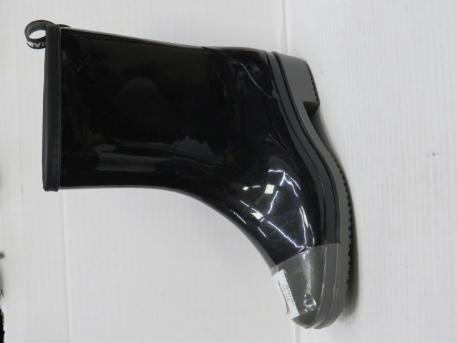 Kalosze Damskie XS-260 BLACK/GREY 36-41