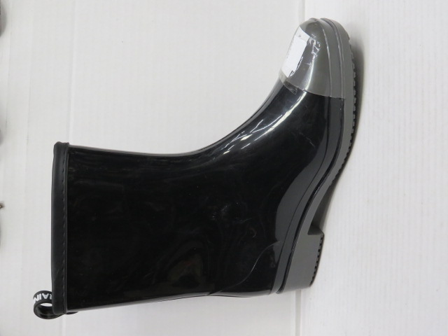 Kalosze Damskie XS-260 BLACK/GREY 36-41 1