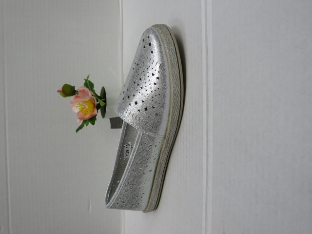 Baleriny Damskie Y39-19 SILVER 36-41